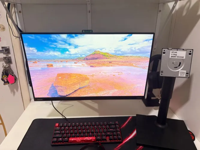 Monitor Gamer Samsung Odyssey G30 24", FULL HD, Tela Plana, Painel VA, 144Hz