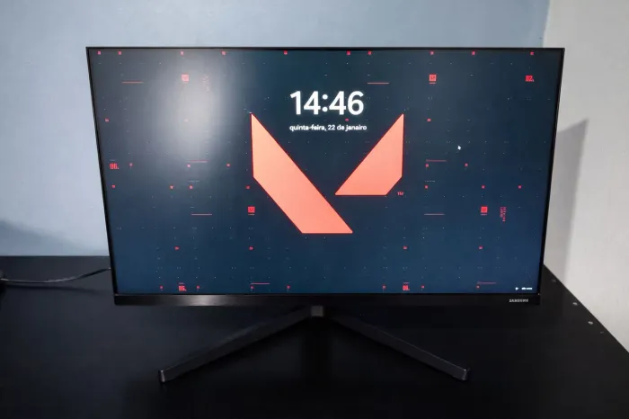 Monitor Gamer Samsung 24" FHD 75Hz HDMI Freesync Preto Série T350