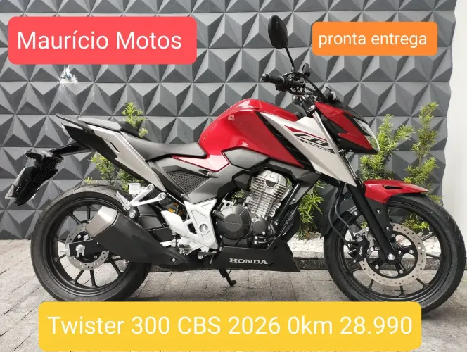 Honda cb300f Twister CBS 2026 0km pronta entrega