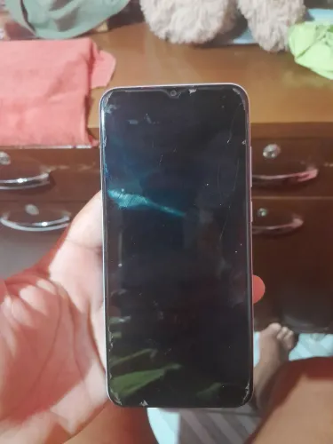 Celular a06 64gb azul caiu na água e parou de pegar pra retirada de peças