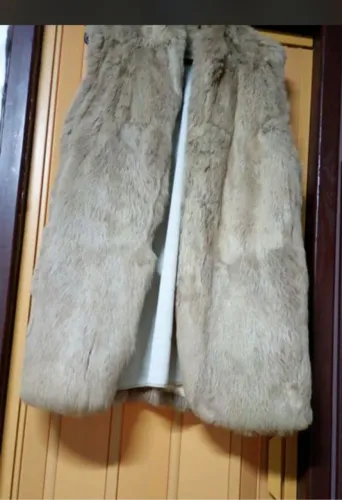 Colete de pele legítimo