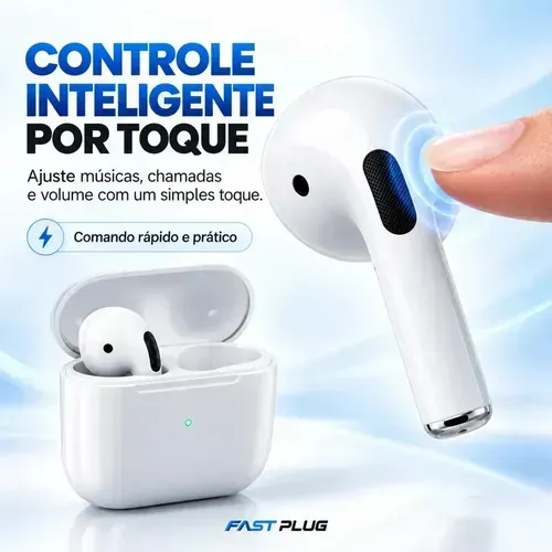 Fone De Ouvido Bluetooth Bateria de Longa Duração Pro 4