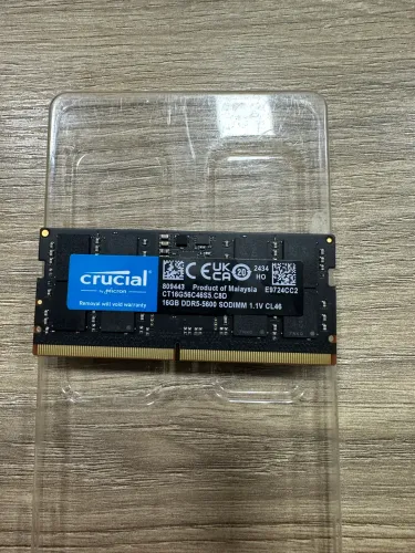 Memória RAM DDR5 16GB 5600MHz para notebook