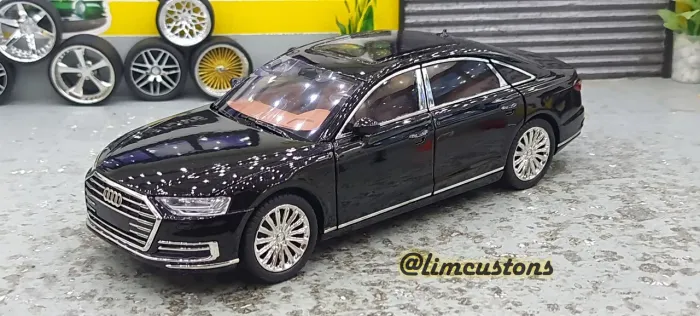 Carrinho colecao- Miniatura Audi A8 sedan