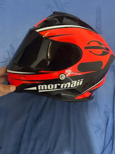 Capacete mormaii e jaqueta texx
