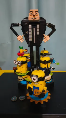 Lego original Gru e Minions MONTADO 75582