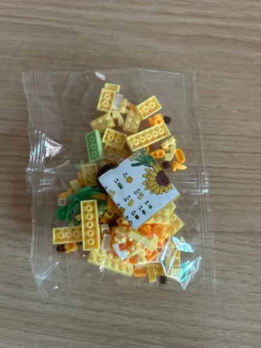 Mini lego girassol 