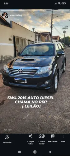 Toyota Hilux SW4 SRV D4-d 4X4 3.0 TDI Dies. AUT 2015