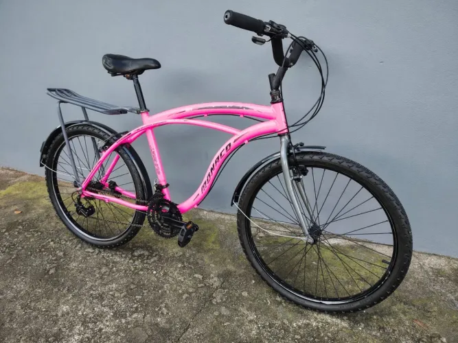 Bicicleta Mônaco aro 26 toda em alumínio