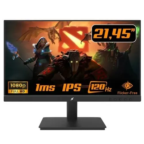 Monitor Gamer 21,45 pol. Full HD 120Hz SuperFrame Ace IPS 1ms