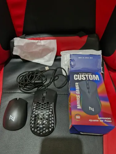 Mouse gamer Neologic customizavel, RGB, 12.000 DPI<br><br>12.000 DPI