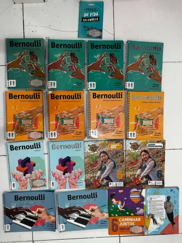 Livros BERNOULI 6 ANO