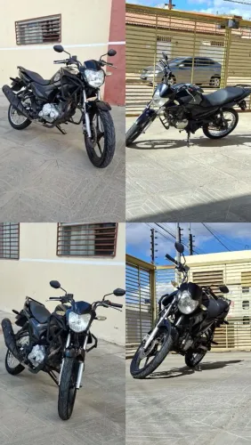 Moto Factor 150 2018, preta, flex