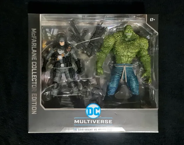 Batman Grim Knight vs Killer Croc McFarlane