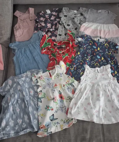 Lote roupas carters 6 a 9 meses meninas