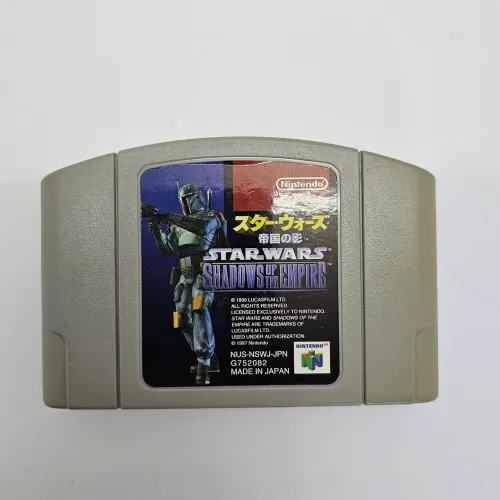 Star Wars Shadows of the Empire Nintendo 64 japonês em ótimo estado 