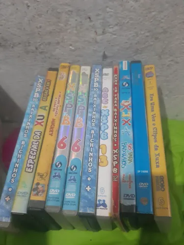 Lote DVDs originais da xuxa