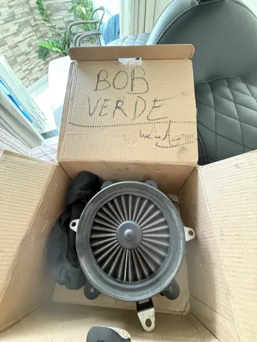 Filtro de ar esportivo para fatbob