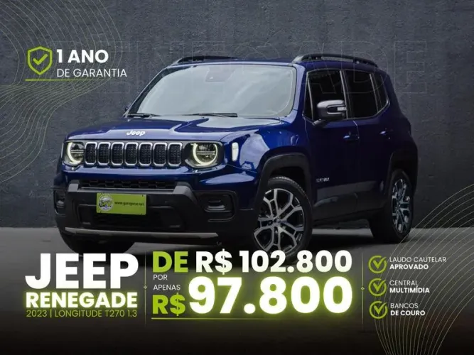 Jeep Renegade Long. T270 1.3 TB 4X2 Flex Aut. 2023