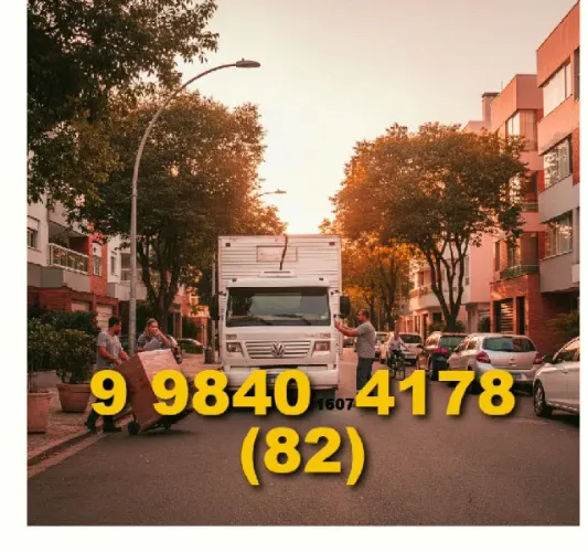 Frete/Transporte de Cargas p/ condomínios MGT 82+9+9840+4178