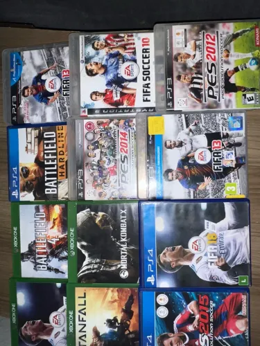 Jogos Xbox,Ps3 e Ps4