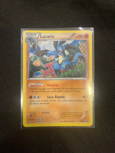 Carta Pokémon Lucario BW85