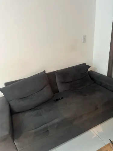 Vendo sofá cinza