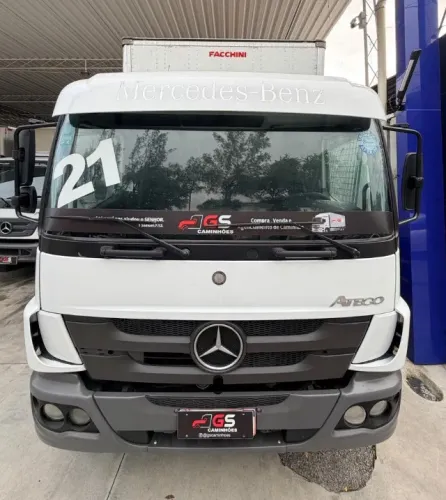 Mb Atego 1419 Ano 2021 c/ Baú seco - Extra
