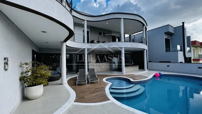 Casa em Condomínio para Venda em Mogi das Cruzes, Mogi Moderno, 4 dormitórios, 4 suítes, 6