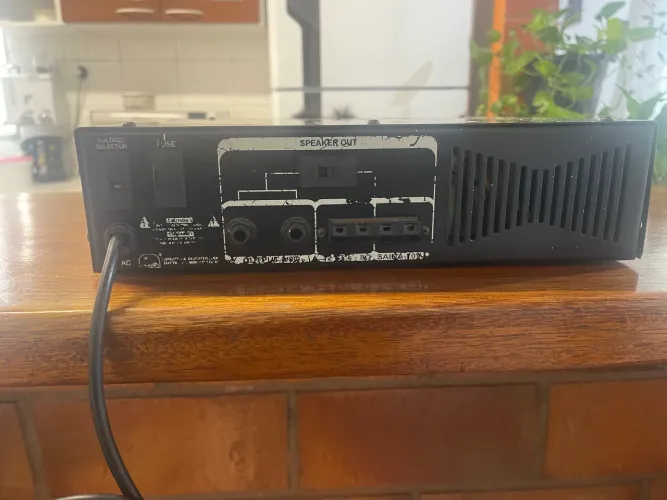 Amplificador VoxStorm PSG 200 Plus Funcionando