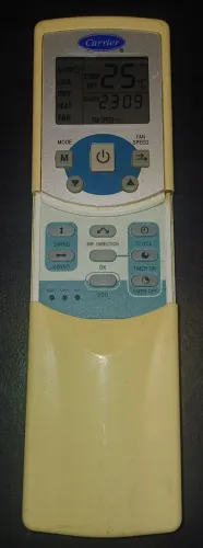 Controle Remoto do ar condicionando Carrier
