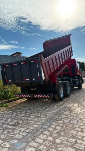 Motorista caçamba