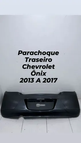 Parachoque traseiro Chevrolet onix 2013 A 2018 original