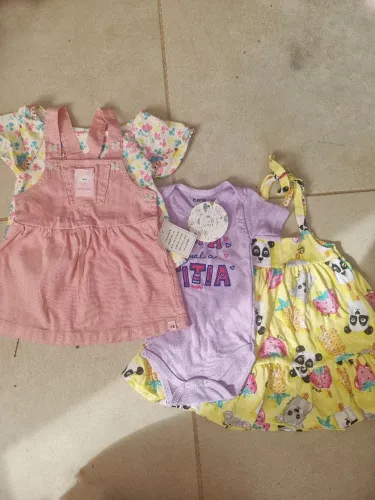 Lote roupas de bebê até 1 ano (+ sapatos e acessórios)