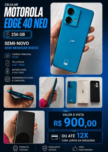 Motorola Edge 40 neo - Estado de novo