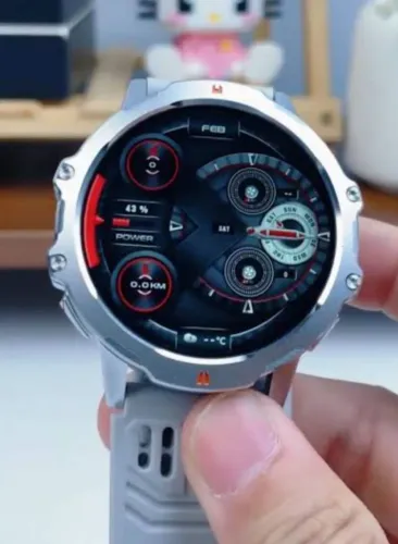 LINDO RELÓGIO SMARTWATCH PEJE ZW15 ZERO