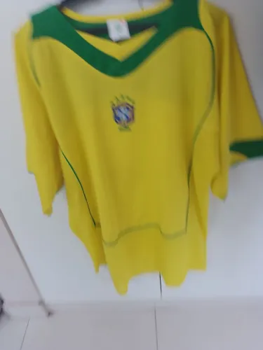Camisa seleção brasileira 2004 Ronaldinho Tam G