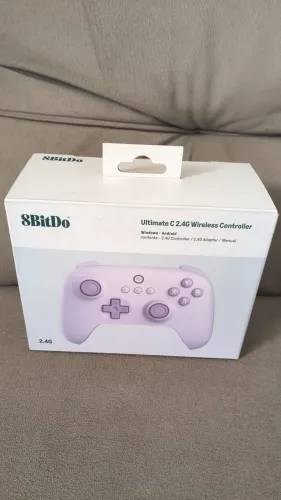 Controle 8bitdo Ultimate C roxo