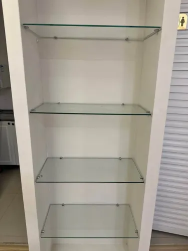 Prateleiras de vidro
