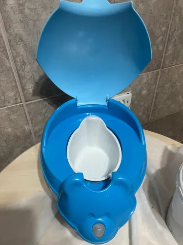 Troninho Infantil Tutti Baby Azul e Musical Penico Bebê