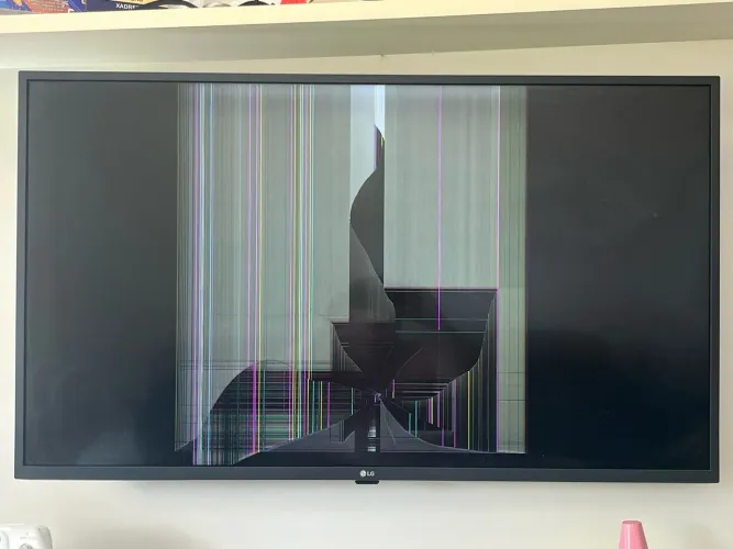 Tv LG 43? Display quebrado 