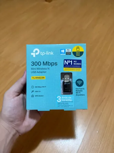 Adaptador USB Wi-Fi TP-Link TL-WN823N 300Mbps 2.4GHz