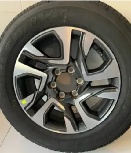 Roda e pneu aro 18 sw4 platinum 2025 estepe novo