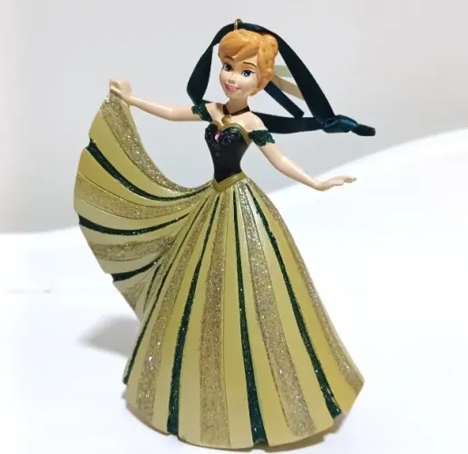 enfeite de natal disney parks princesa anna frozen