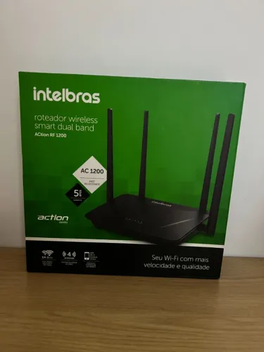 roteador wireless intelbras smart dual band