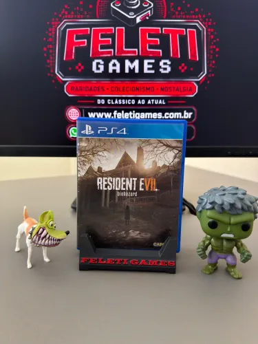 Resident Evil Biohazard - PlayStation 4, Play 4. www.feletigames.com.br