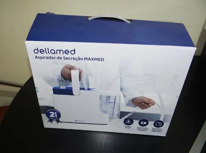 Aspirador de Fluídos e Secreções Maxmed Dellamed