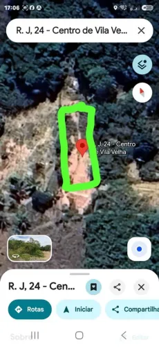 Lote Ponta da Fruta, próximo Mar, lado oposto, local sossegado, pego veículos, parcelo