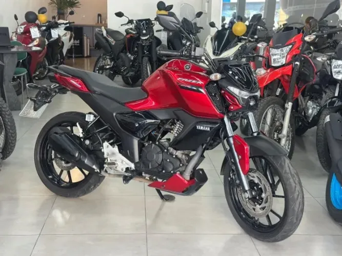 Yamaha FZ15 Fazer 150 Abs 2025 Vermelha - Mepal Motos