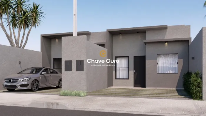 Casa na planta com 2 quartos - R$ 300.000,00 - Belmonte - Cascavel/PR